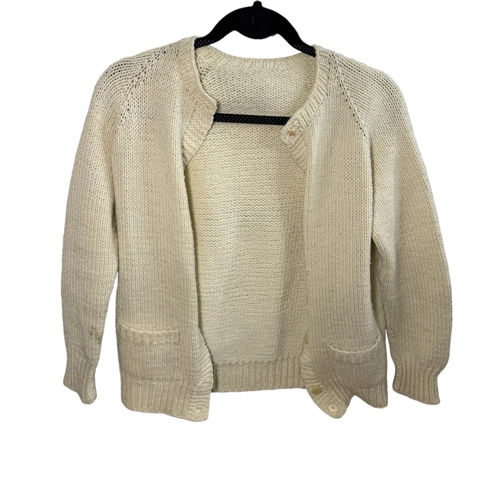 Cream cardigan